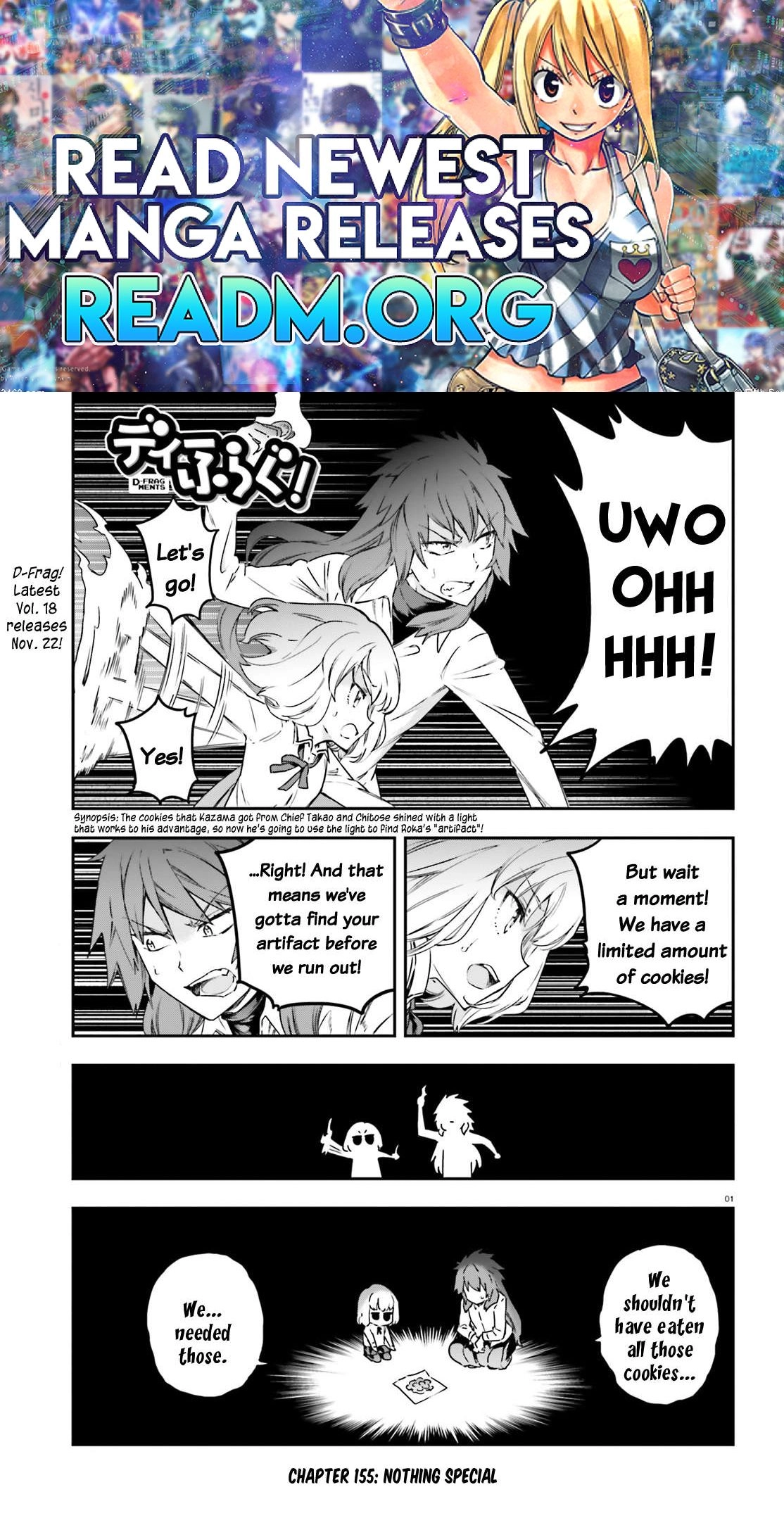 D-Frag Chapter 155