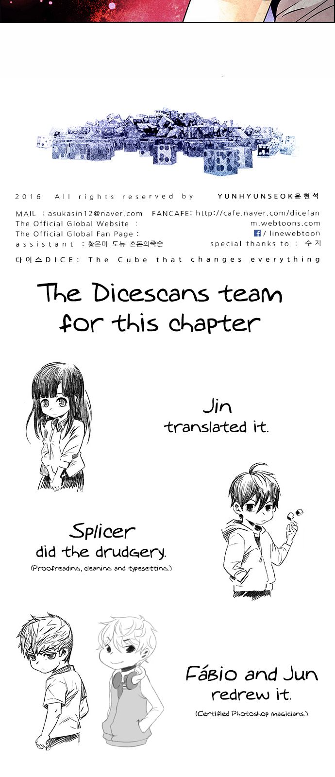 DICE: the cube that changes everything Chapter 155