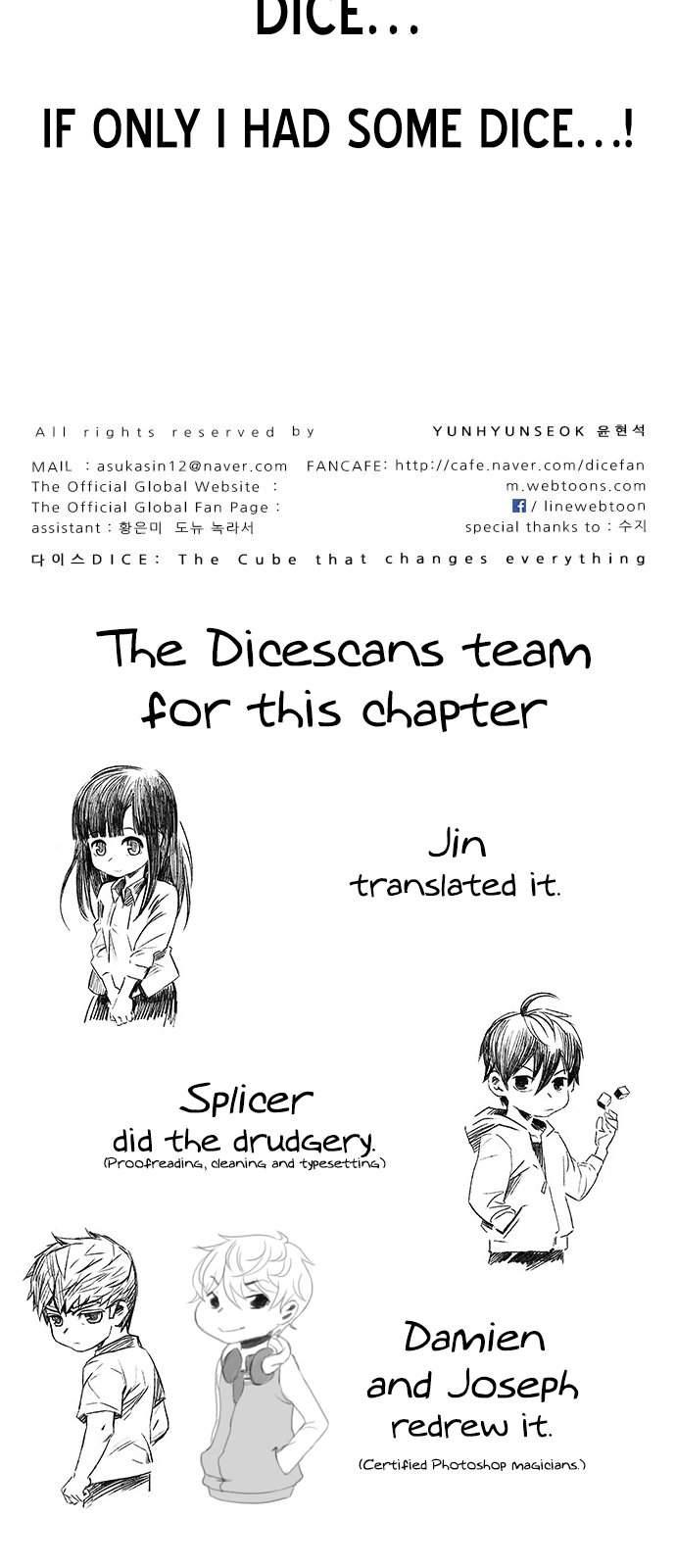 DICE: the cube that changes everything Chapter 216