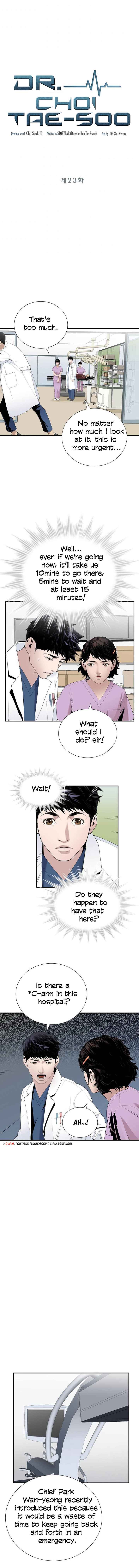 Dr. Choi Tae-Soo Chapter 23