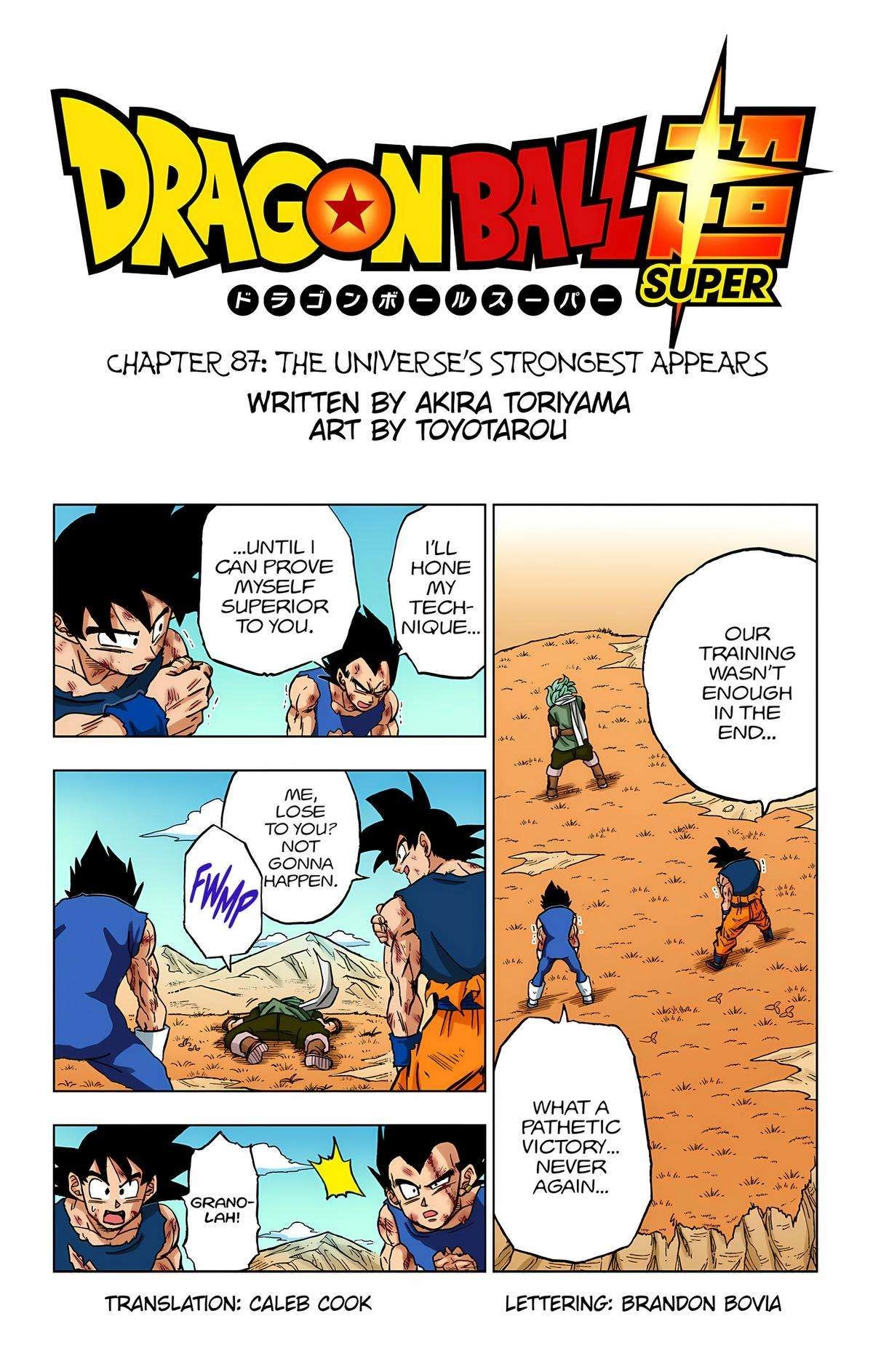 Dragon Ball Z - Rebirth of F Chapter 87