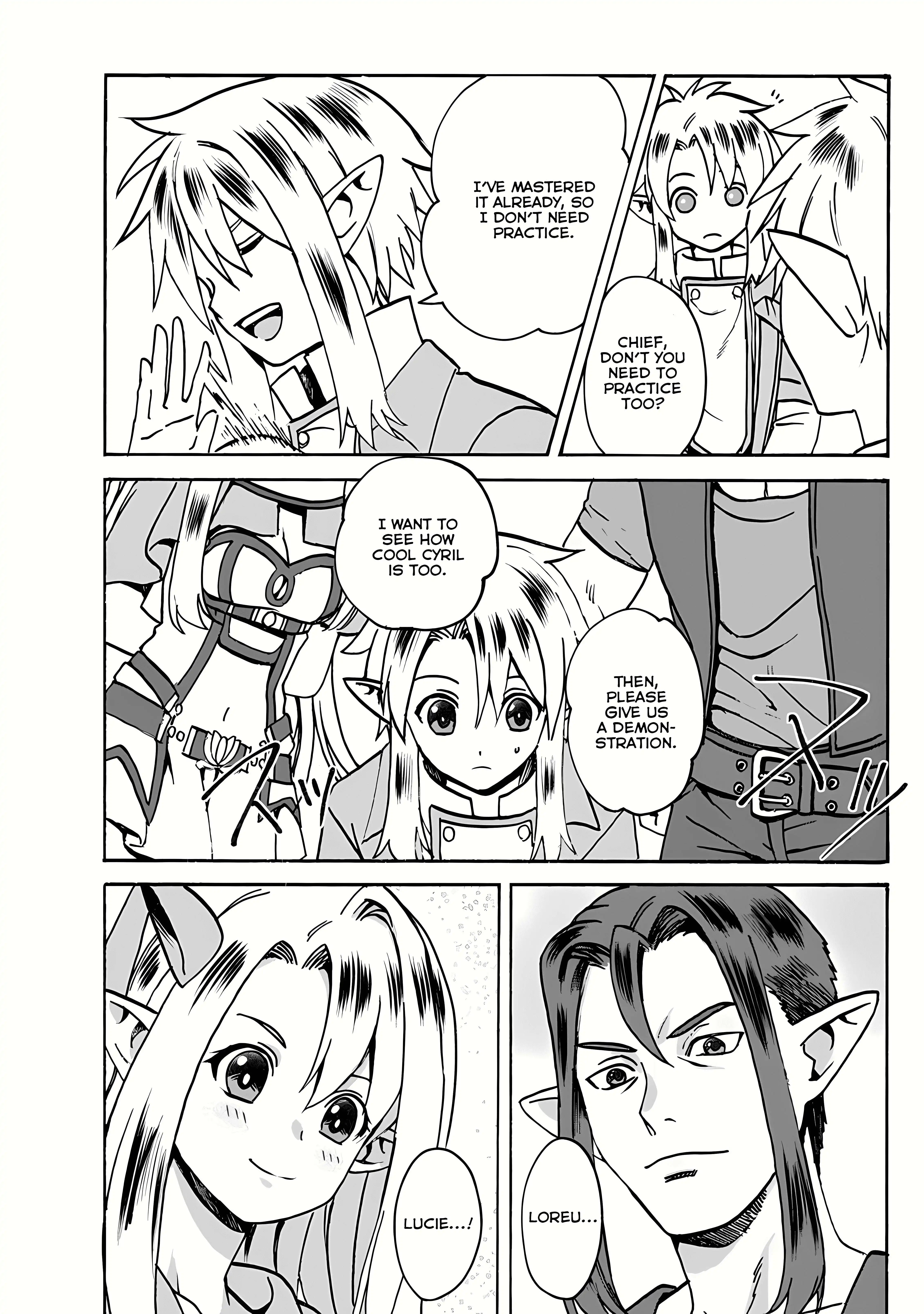 Elf Tensei Kara no Cheat Kenkokuki Chapter 7.1