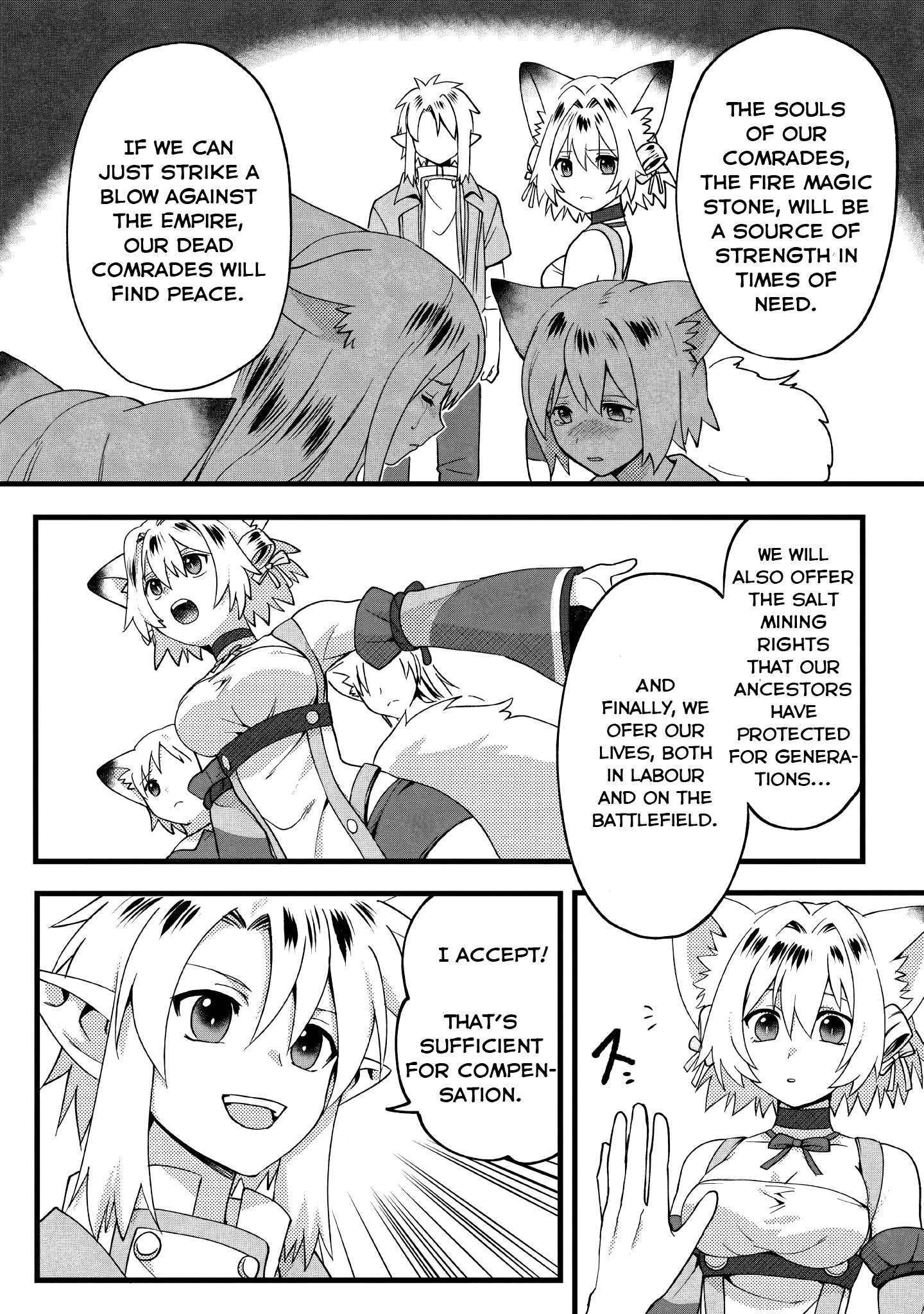 Elf Tensei Kara no Cheat Kenkokuki Chapter 9.2