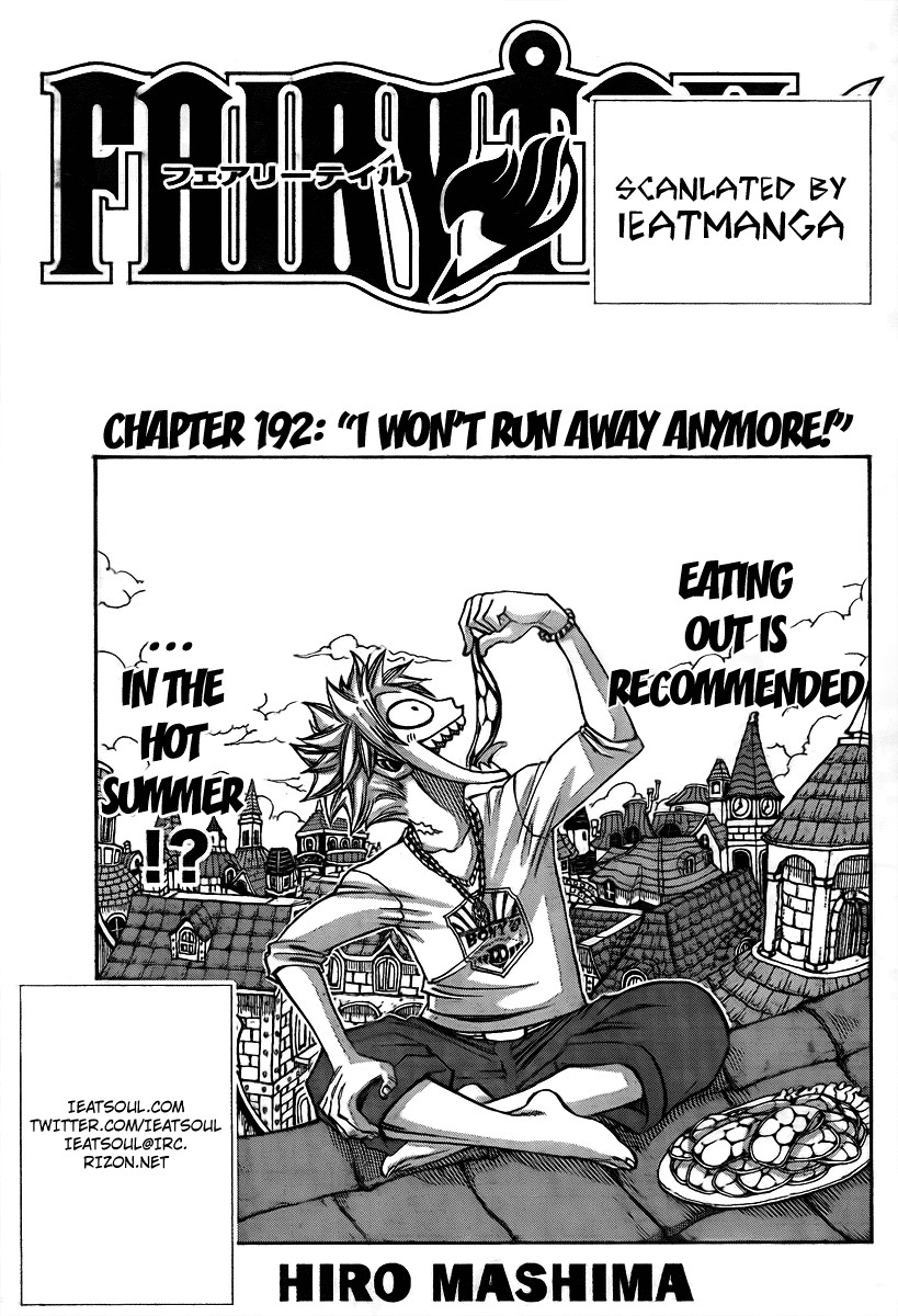 Fairy Tail Chapter 192