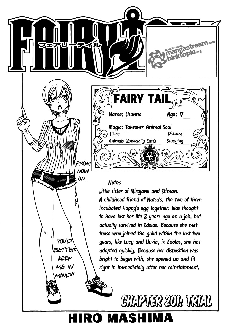 Fairy Tail Chapter 201