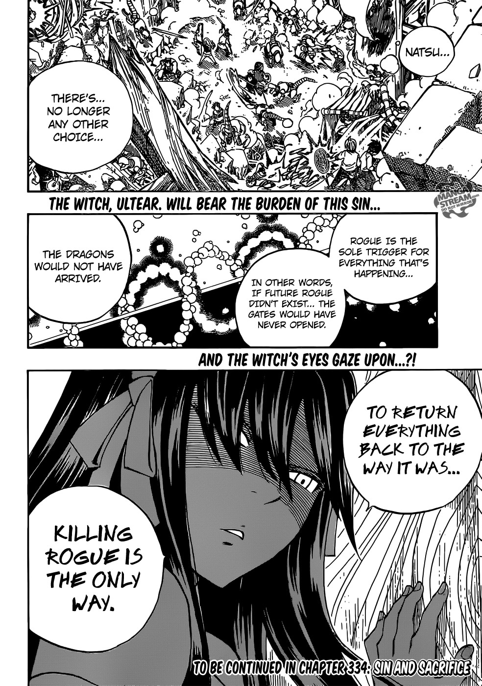 Fairy Tail Chapter 333