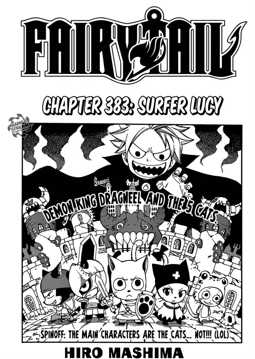 Fairy Tail Chapter 383