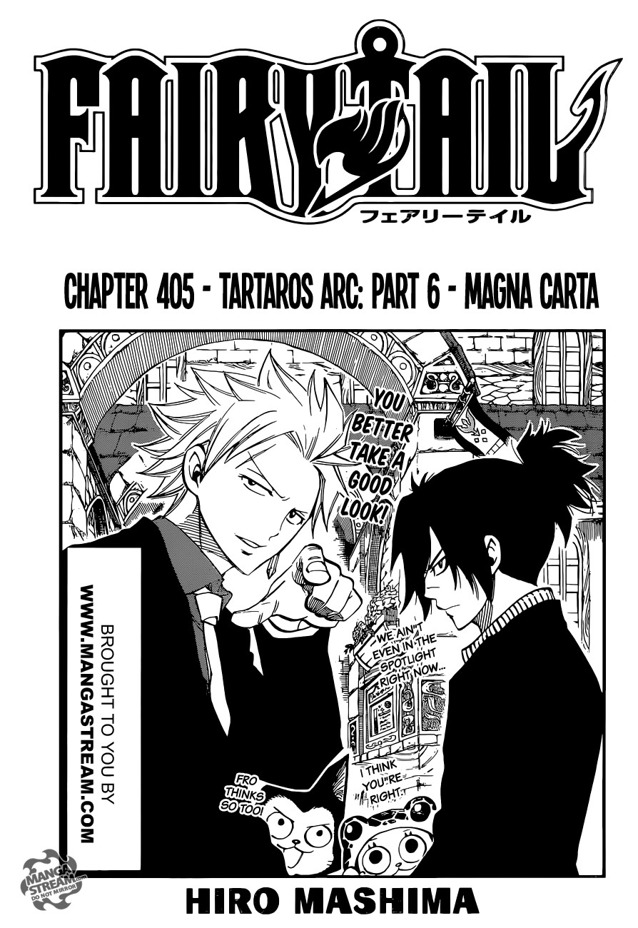 Fairy Tail Chapter 405