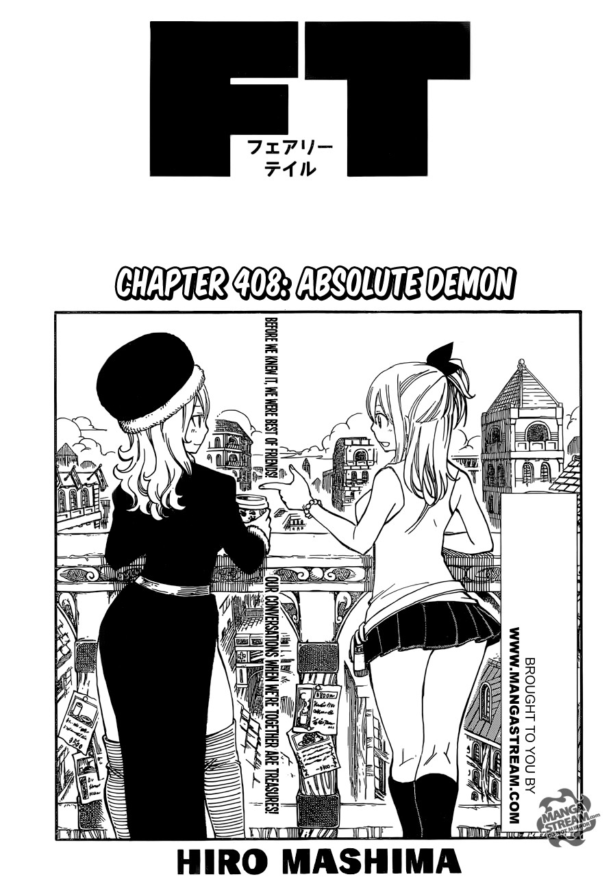 Fairy Tail Chapter 408