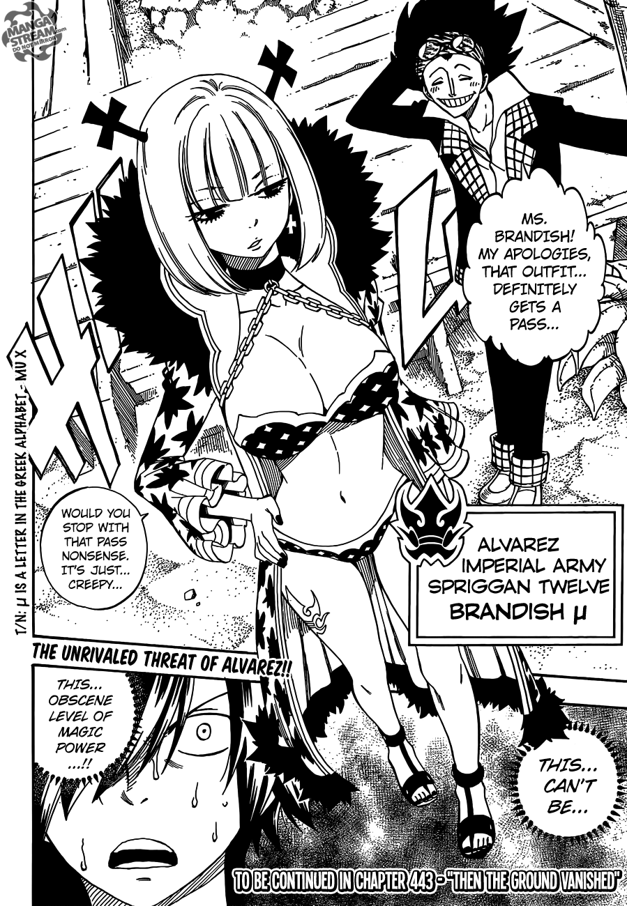 Fairy Tail Chapter 442