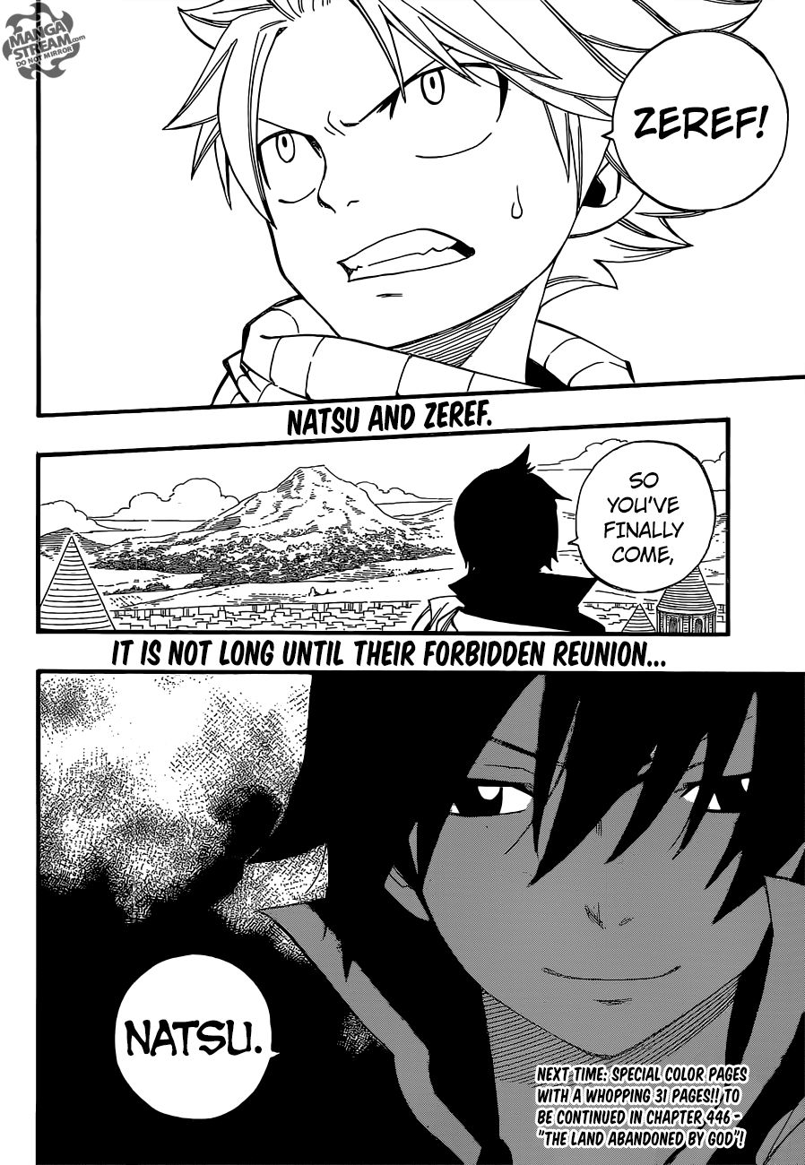 Fairy Tail Chapter 445