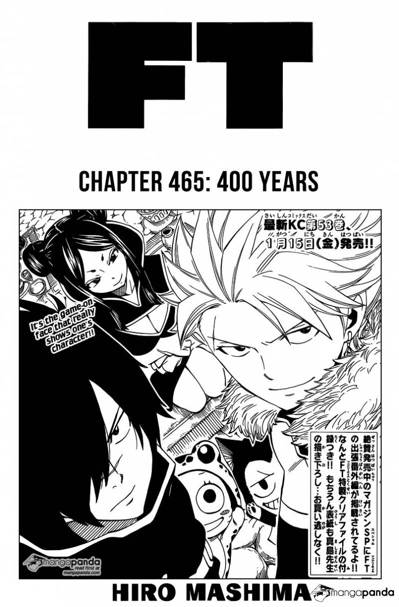 Fairy Tail Chapter 465