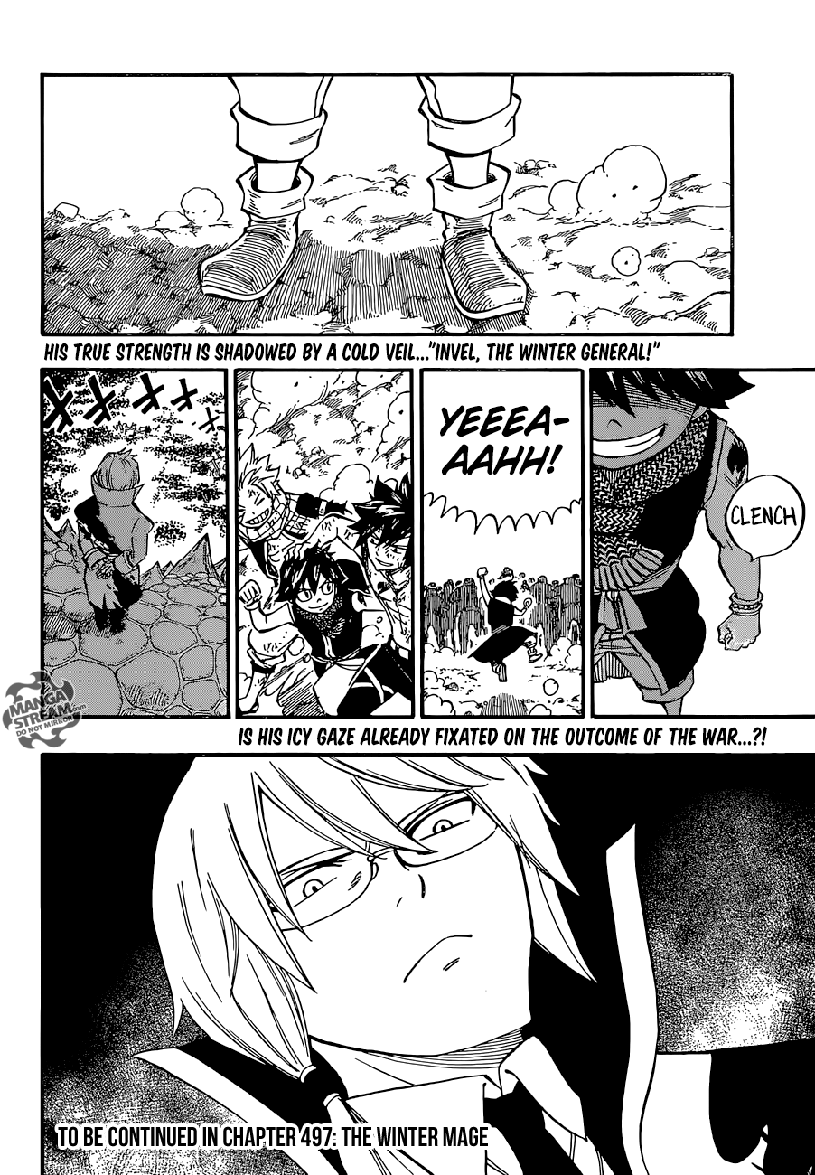 Fairy Tail Chapter 496