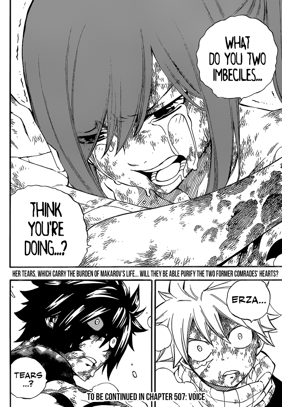 Fairy Tail Chapter 506