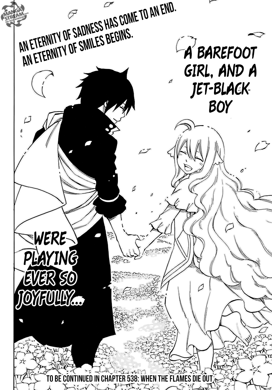 Fairy Tail Chapter 537