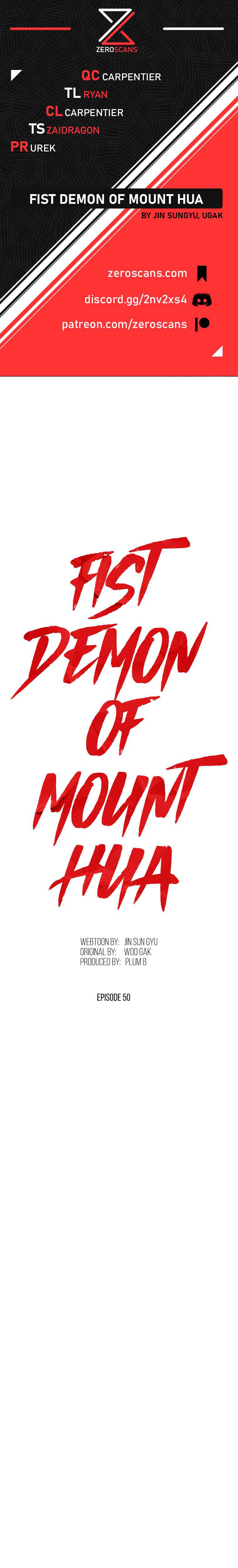 Fist Demon of Mount Hua Chapter 50