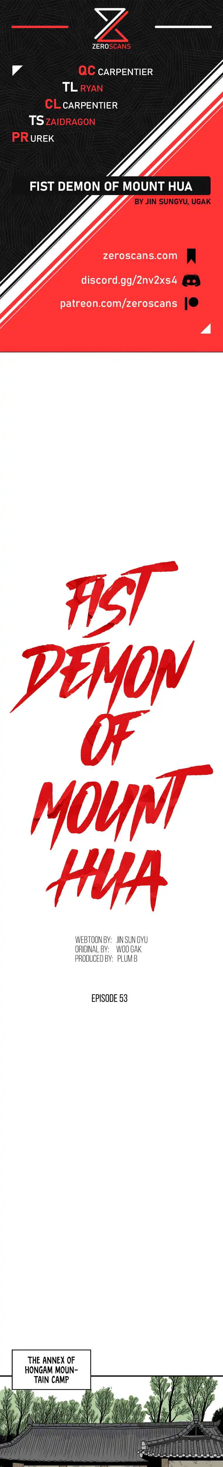 Fist Demon of Mount Hua Chapter 53