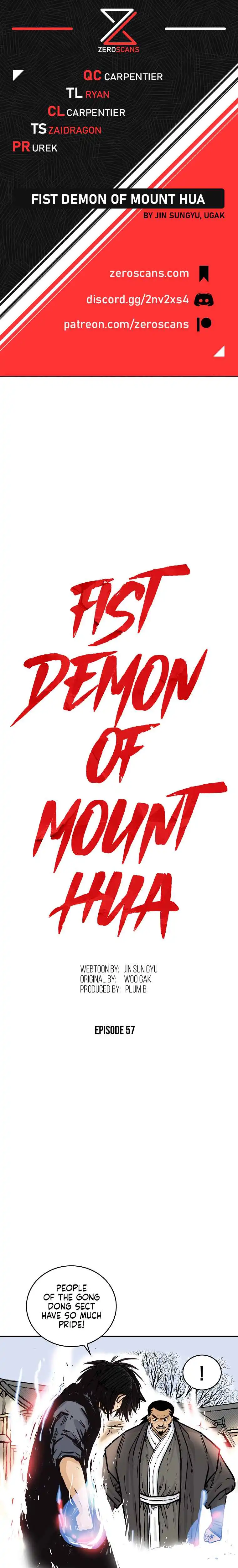 Fist Demon of Mount Hua Chapter 57