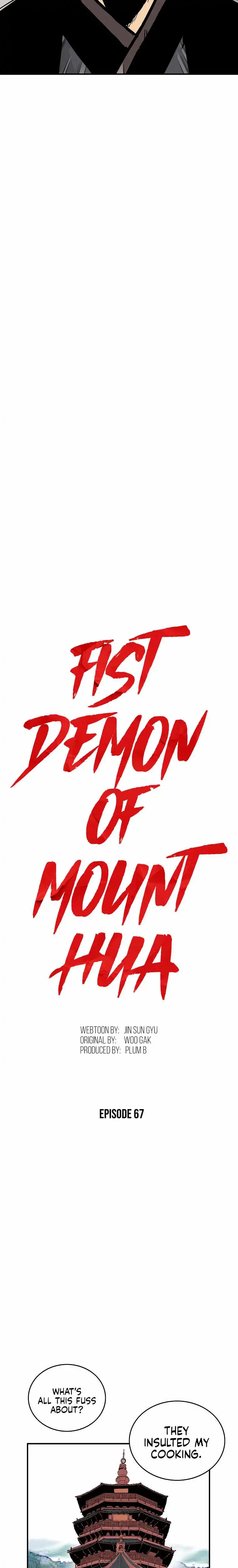 Fist Demon of Mount Hua Chapter 67