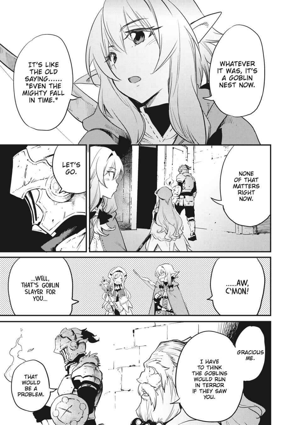 Goblin Slayer Chapter 21