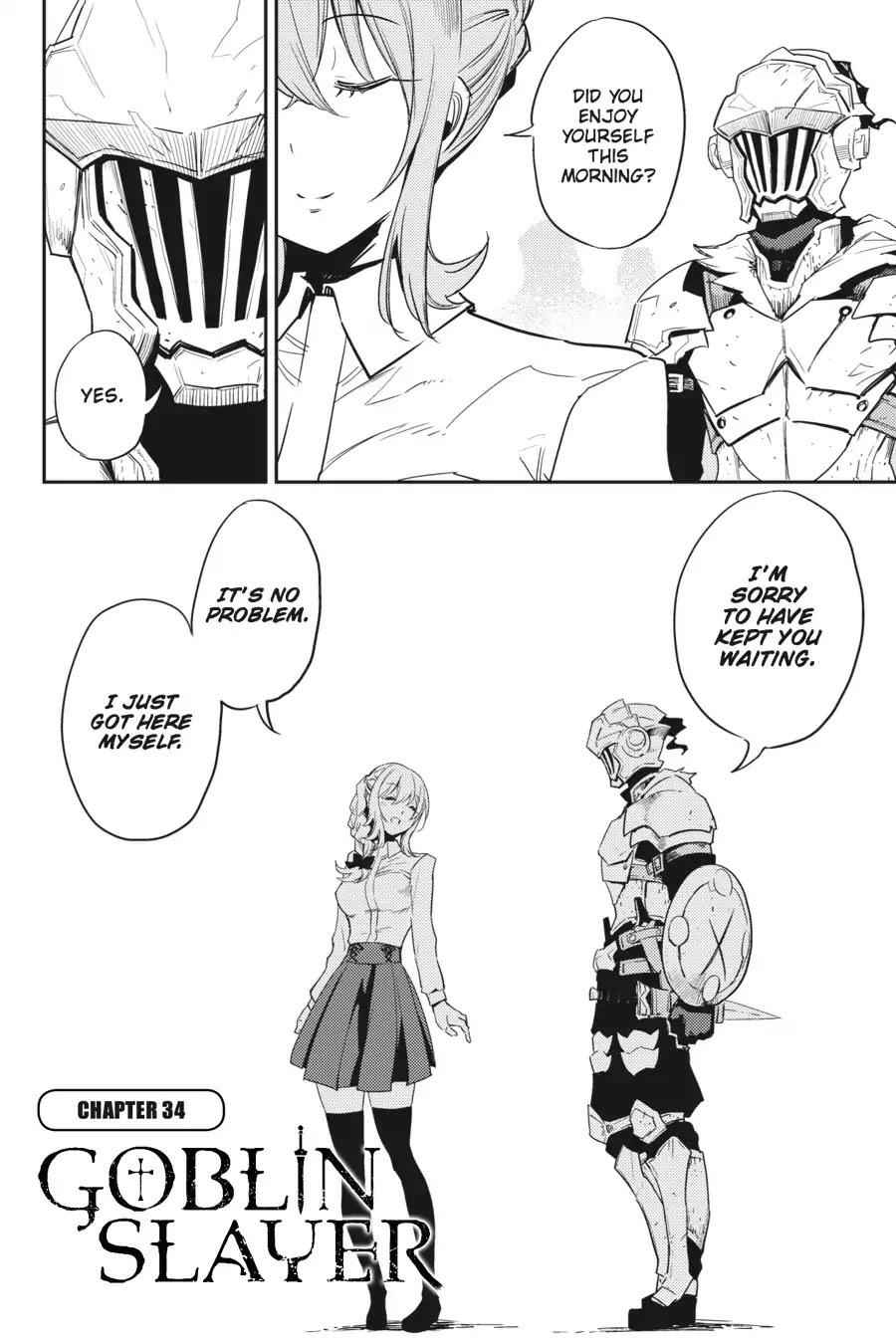 Goblin Slayer Chapter 34