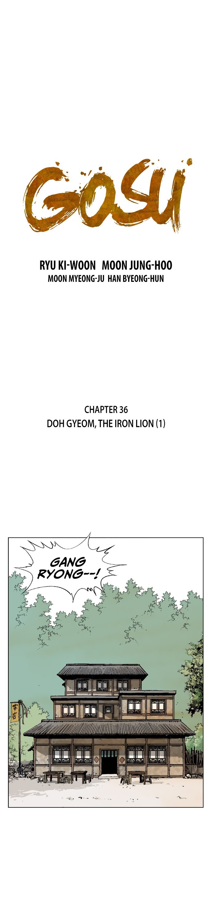 Gosu (The Master) Chapter 36