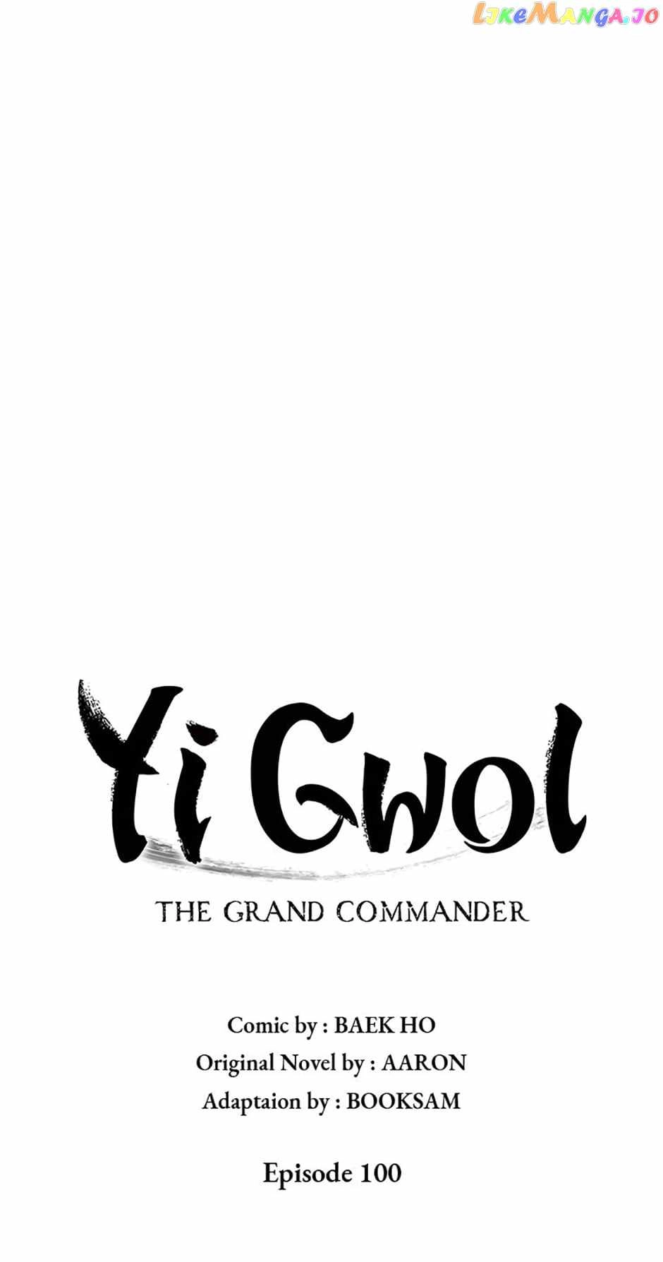 Grand General Chapter 100