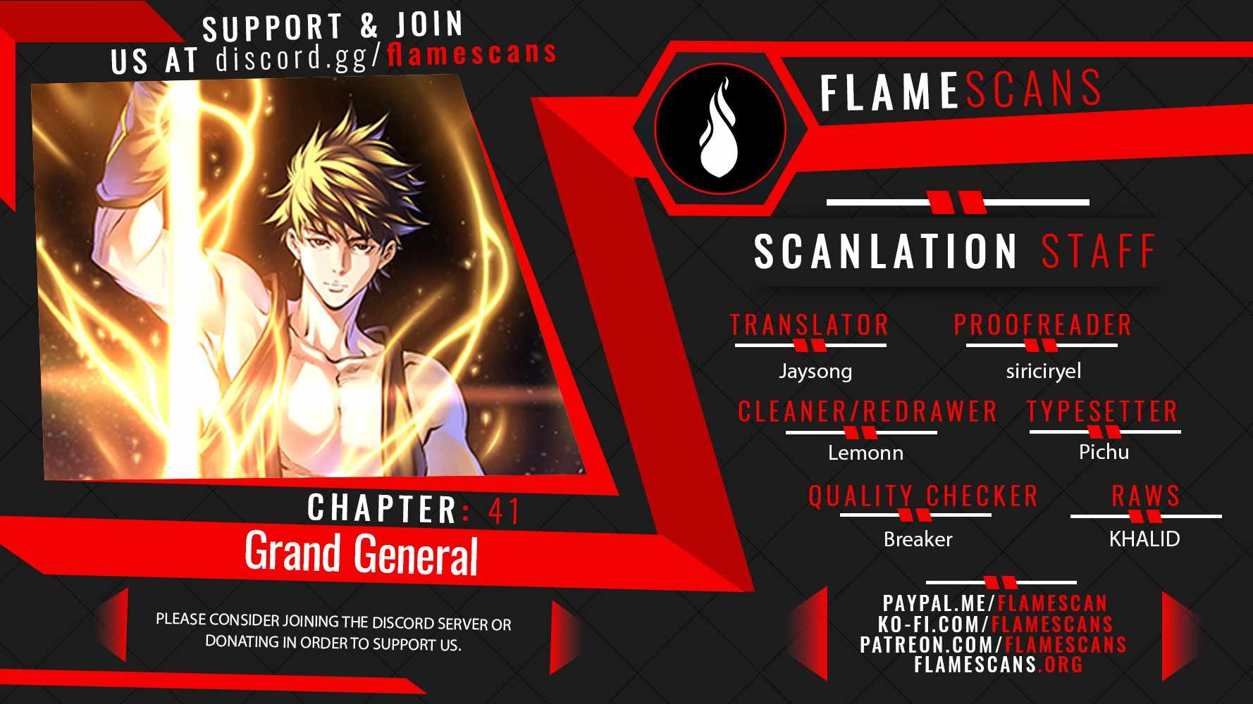 Grand General Chapter 41