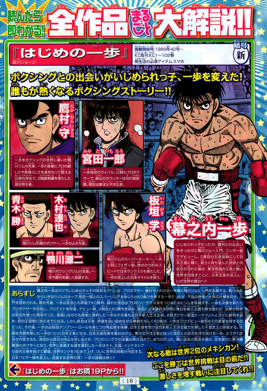 Hajime no Ippo Chapter 1013