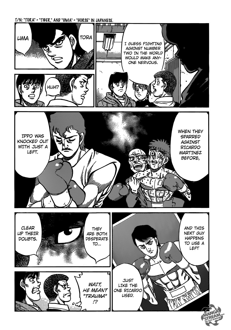 Hajime no Ippo Chapter 1016