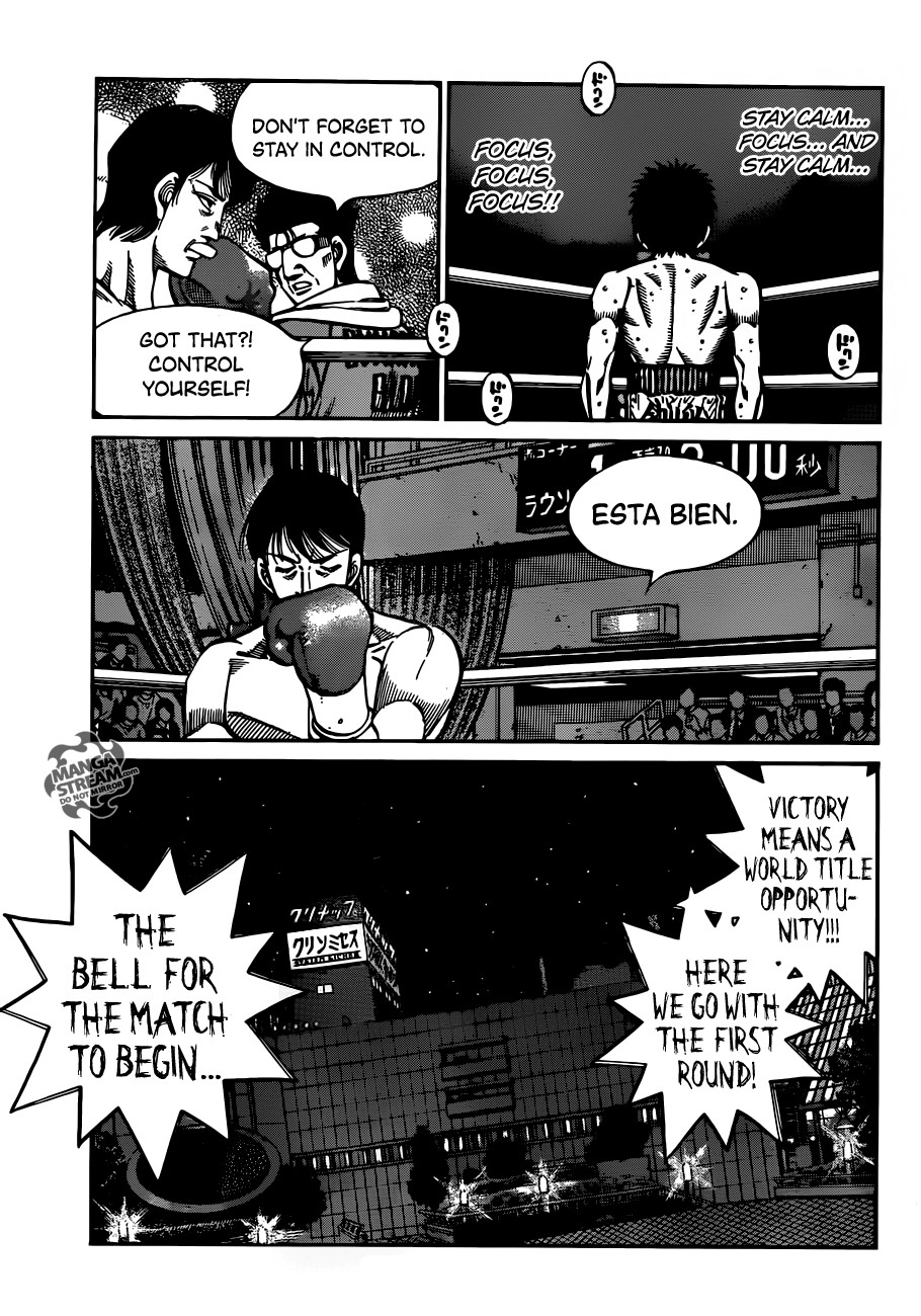 Hajime no Ippo Chapter 1032