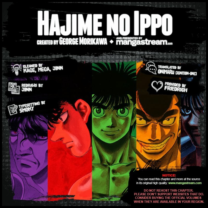 Hajime no Ippo Chapter 1033