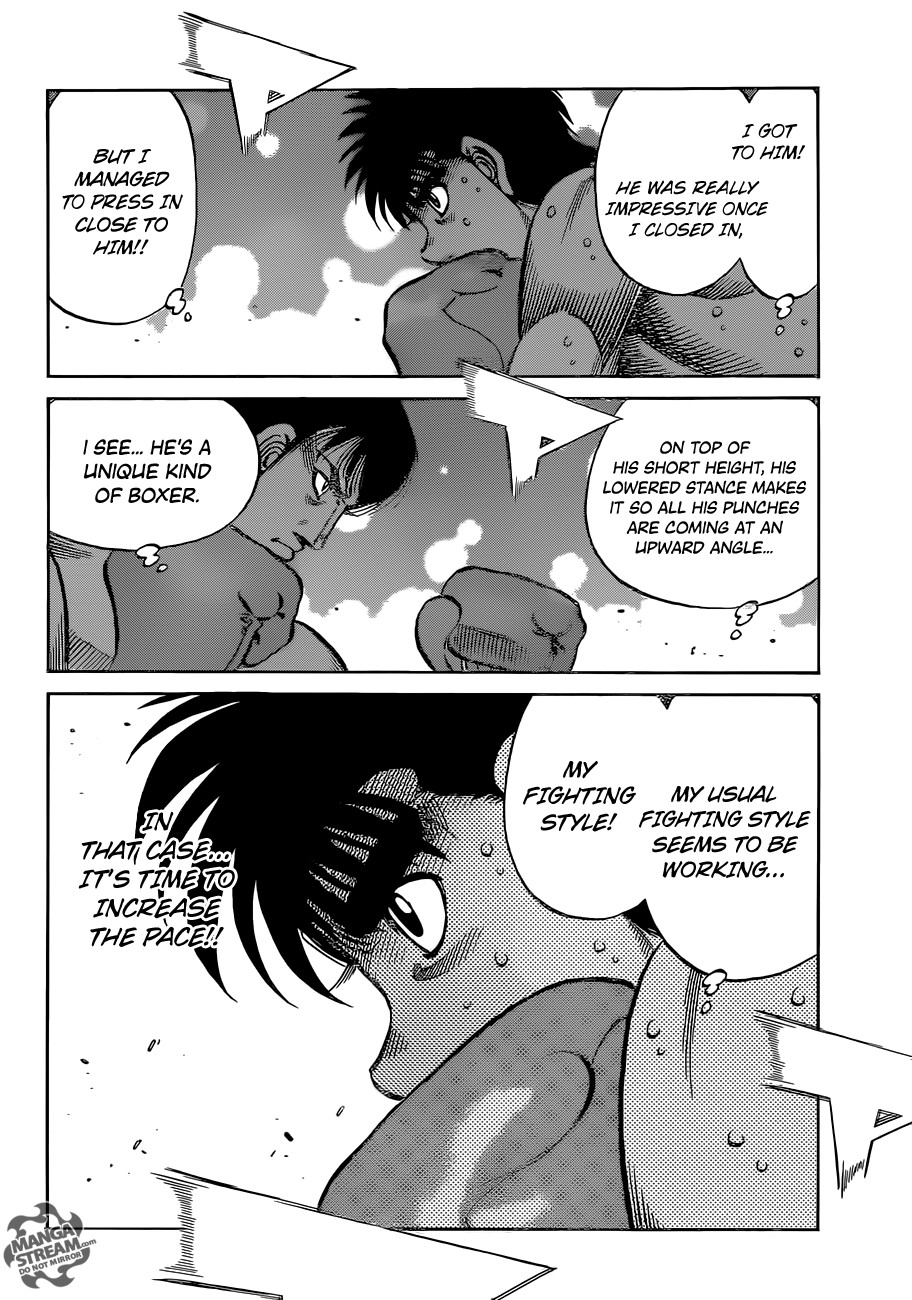 Hajime no Ippo Chapter 1035