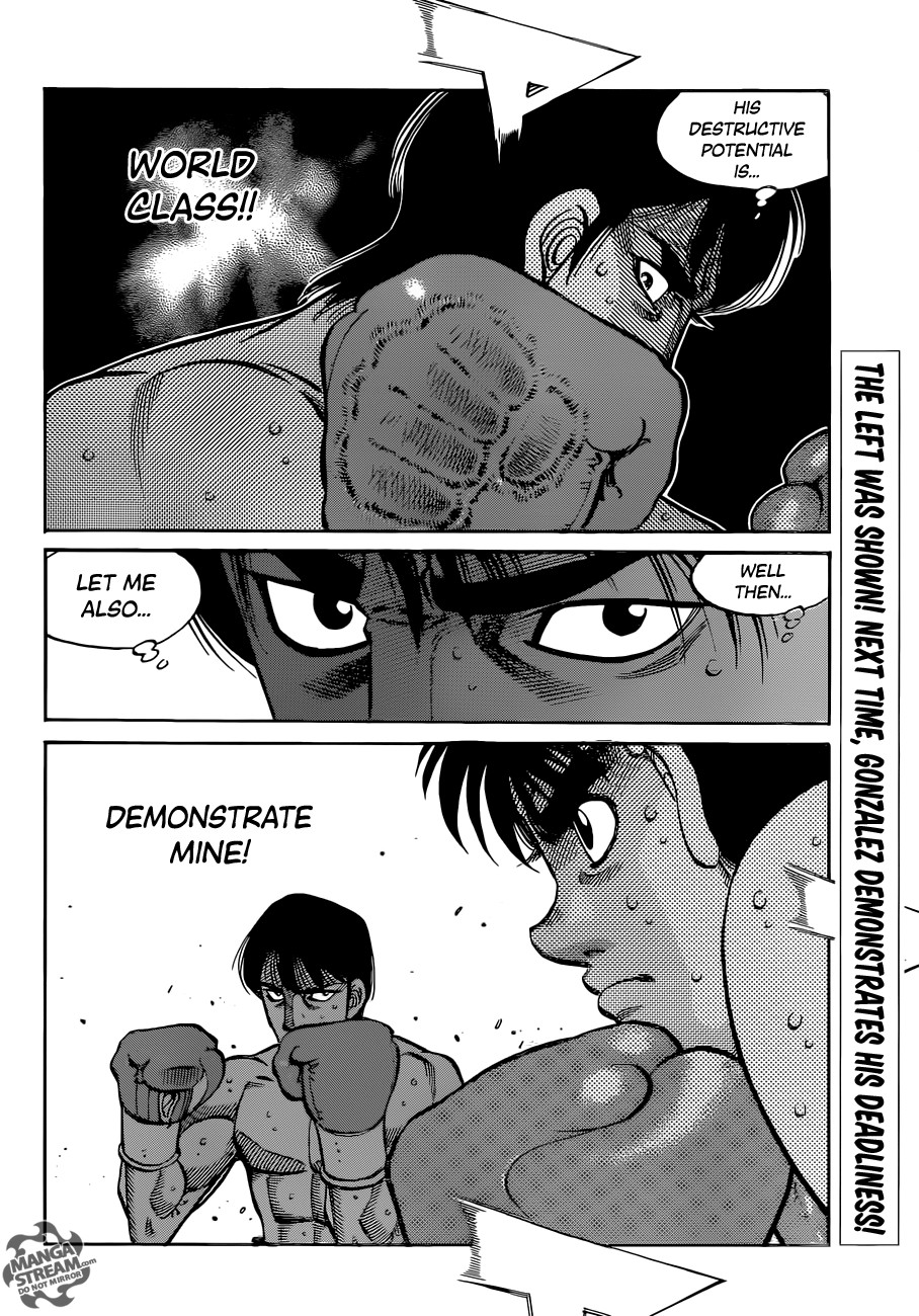 Hajime no Ippo Chapter 1035