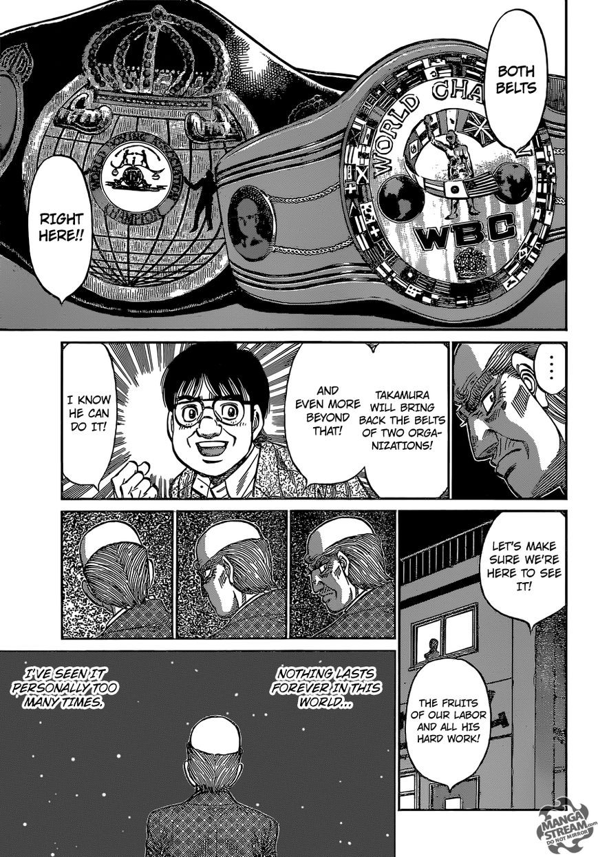 Hajime no Ippo Chapter 1077