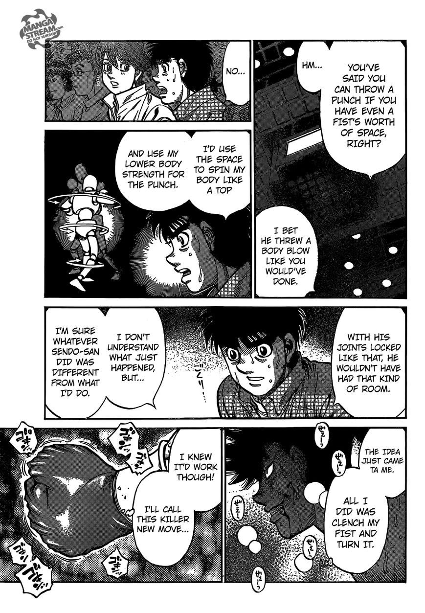 Hajime no Ippo Chapter 1090