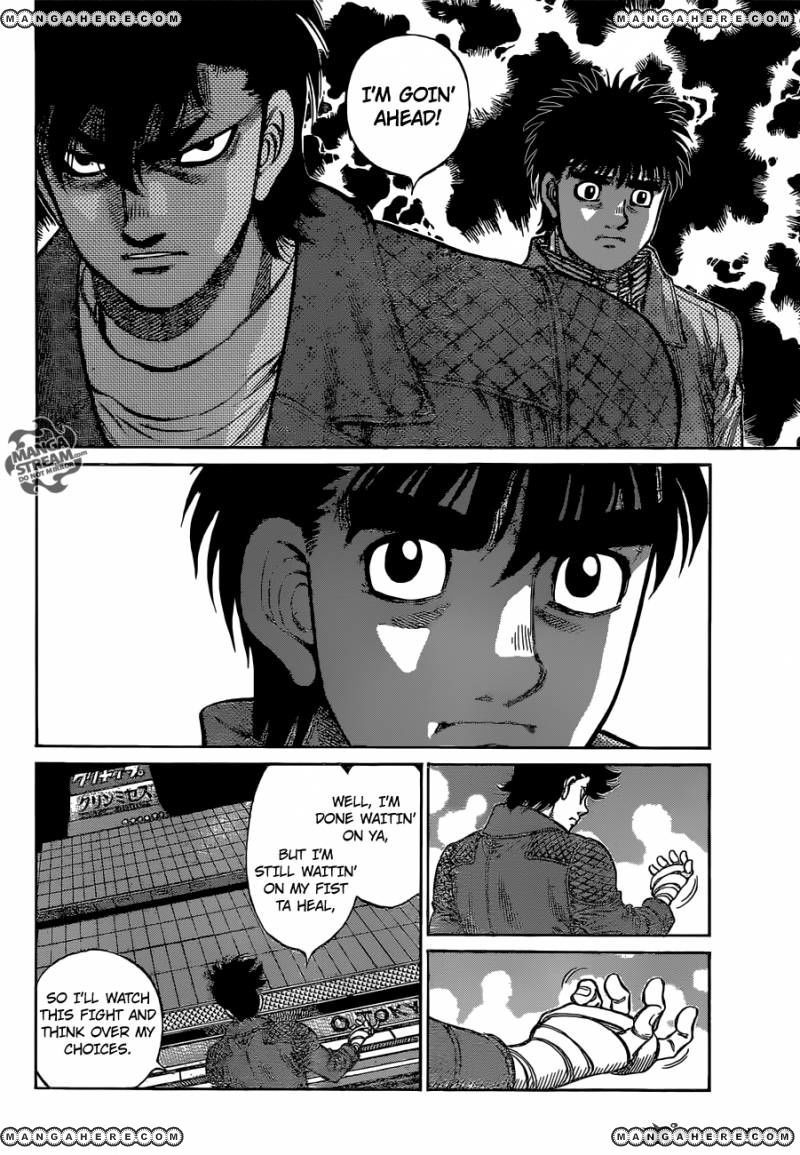 Hajime no Ippo Chapter 1126