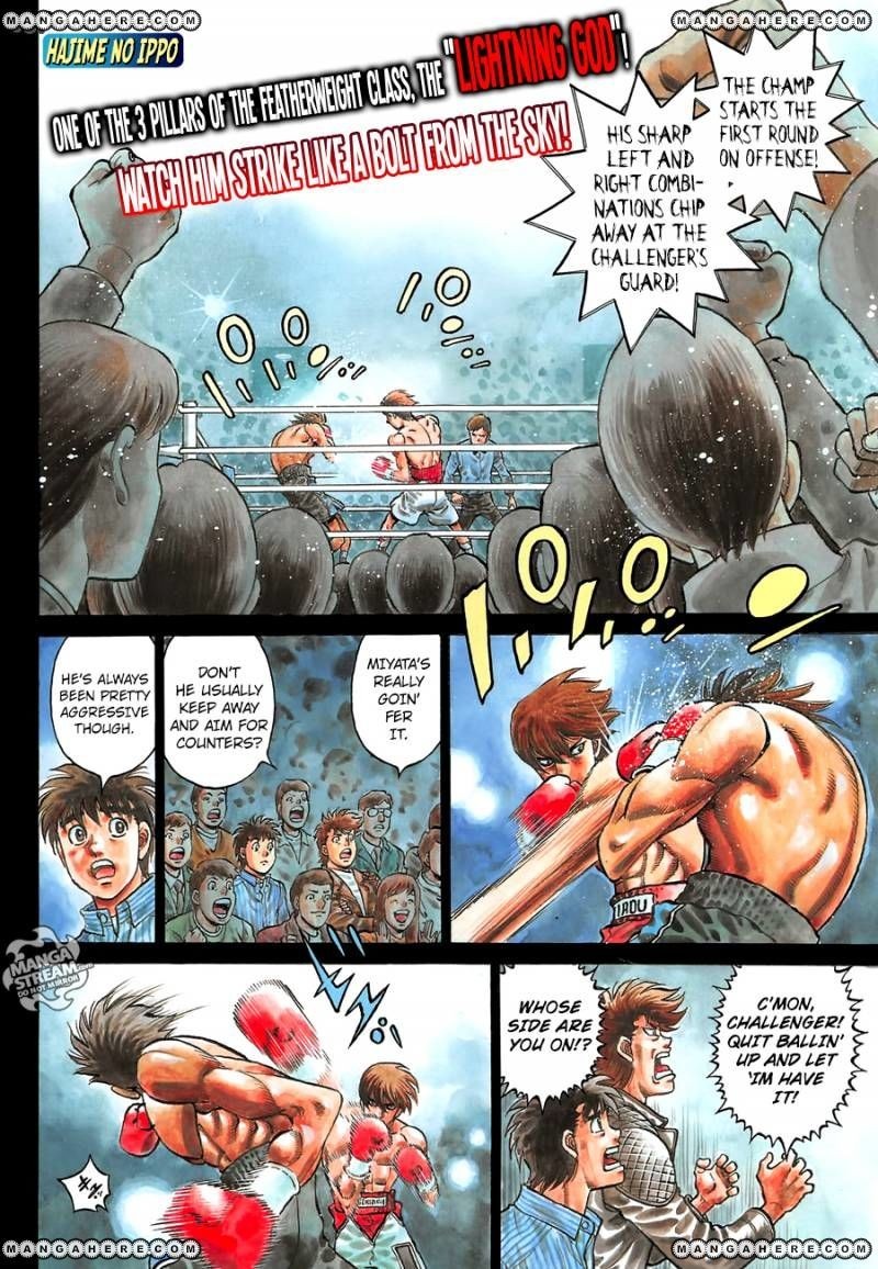 Hajime no Ippo Chapter 1127