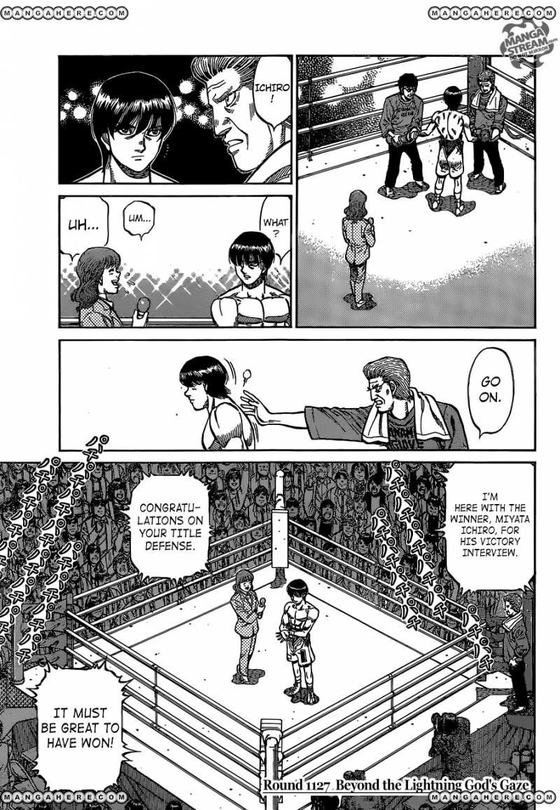 Hajime no Ippo Chapter 1127