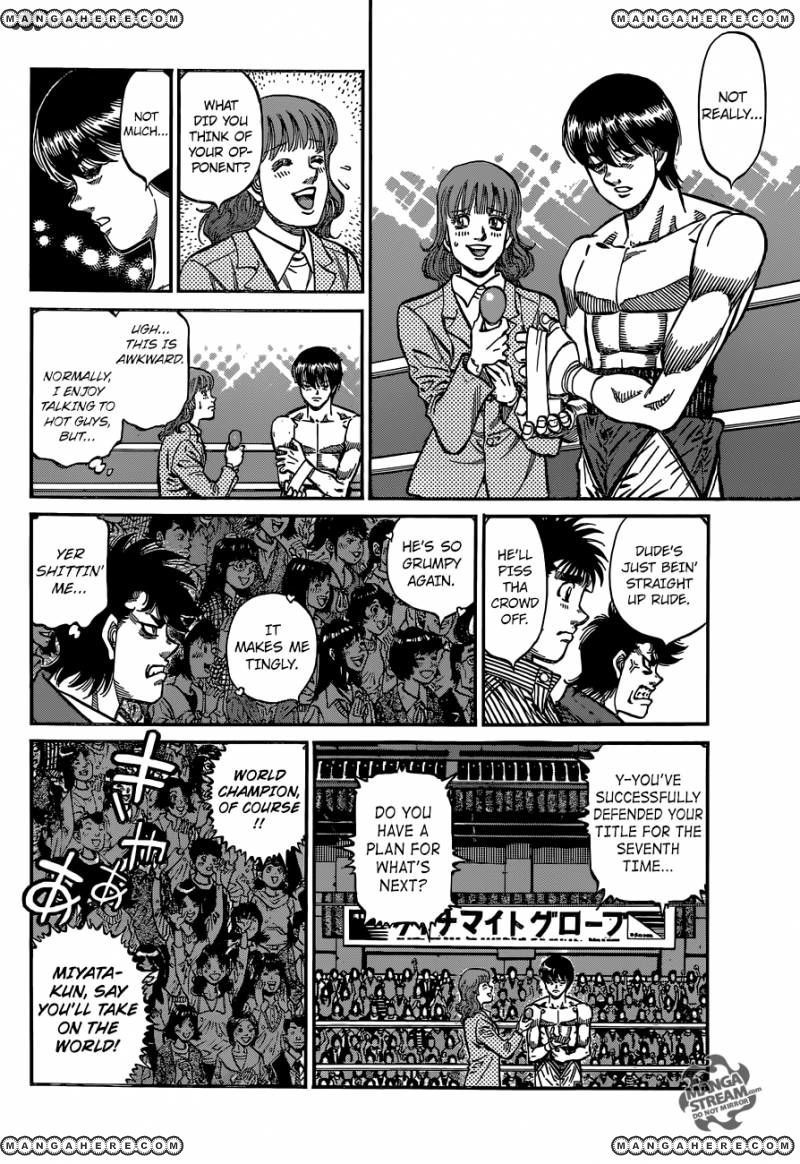 Hajime no Ippo Chapter 1127