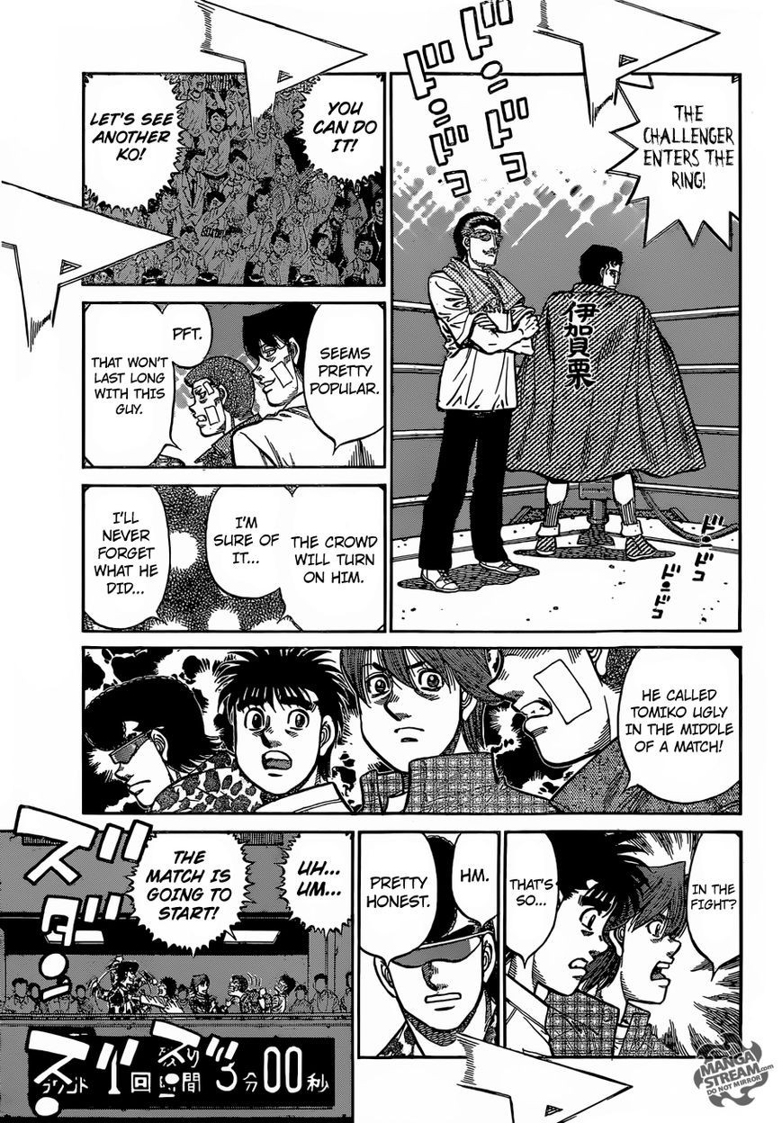 Hajime no Ippo Chapter 1140