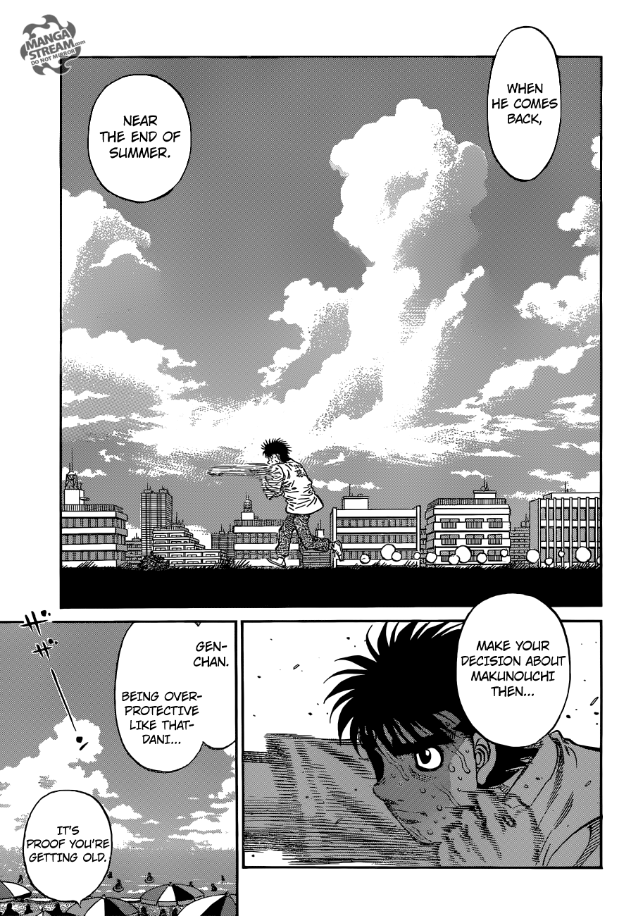 Hajime no Ippo Chapter 1155