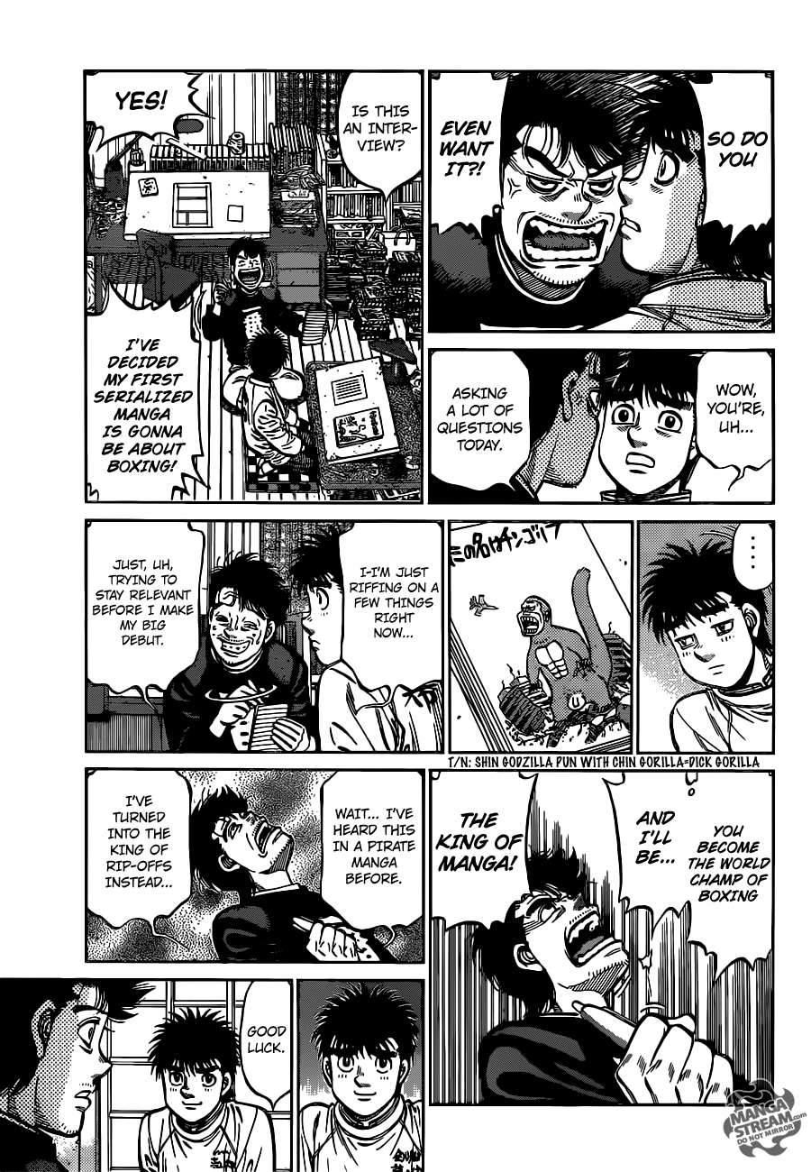 Hajime no Ippo Chapter 1165