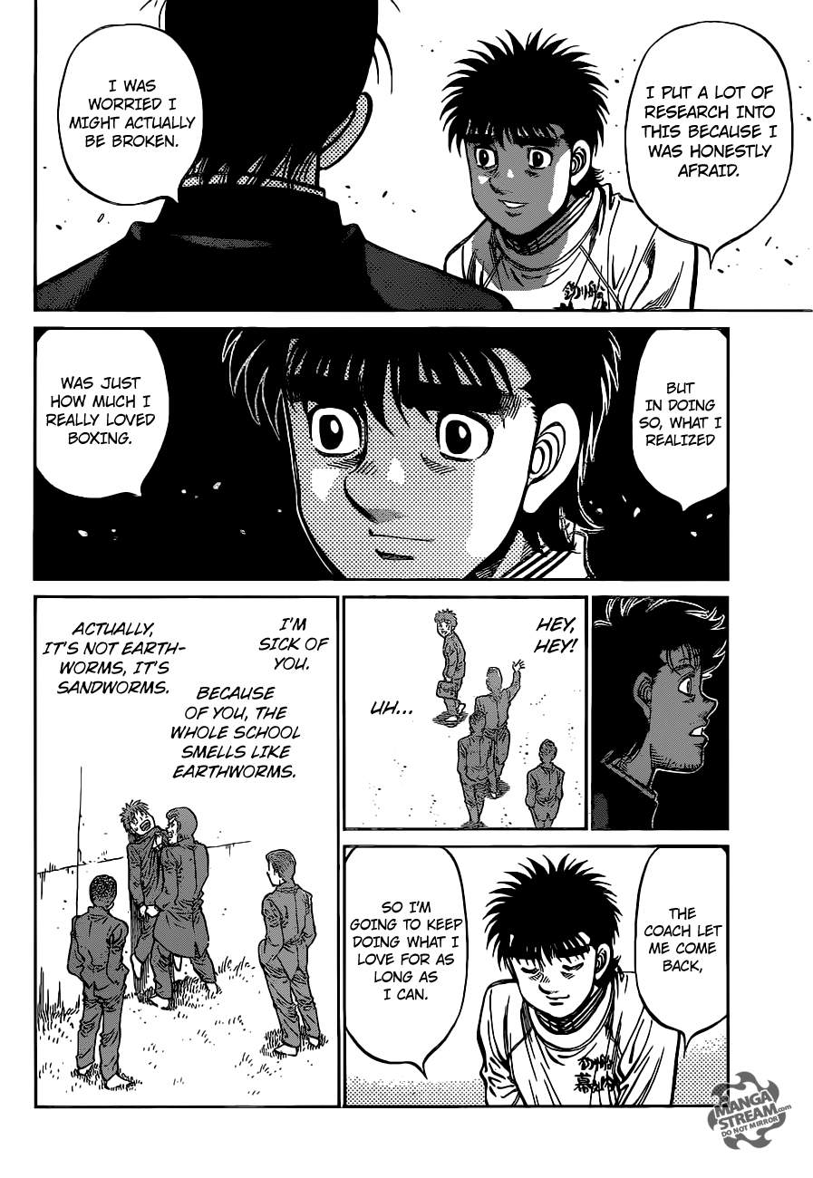 Hajime no Ippo Chapter 1165