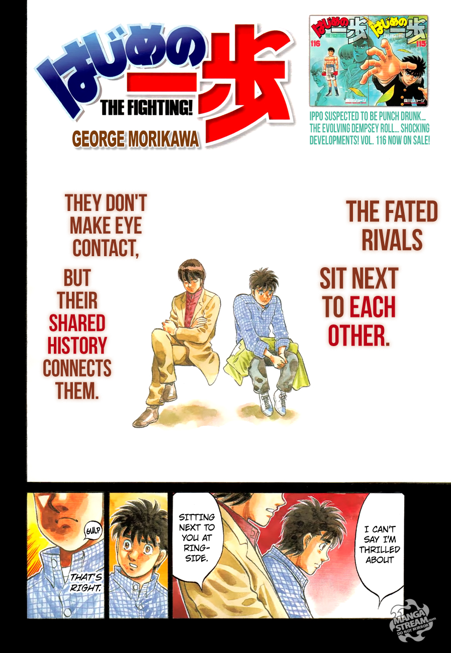 Hajime no Ippo Chapter 1168