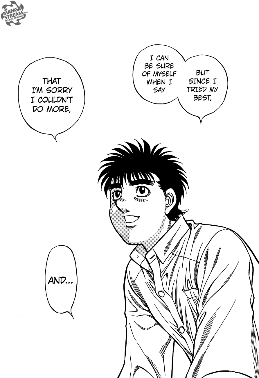 Hajime no Ippo Chapter 1213