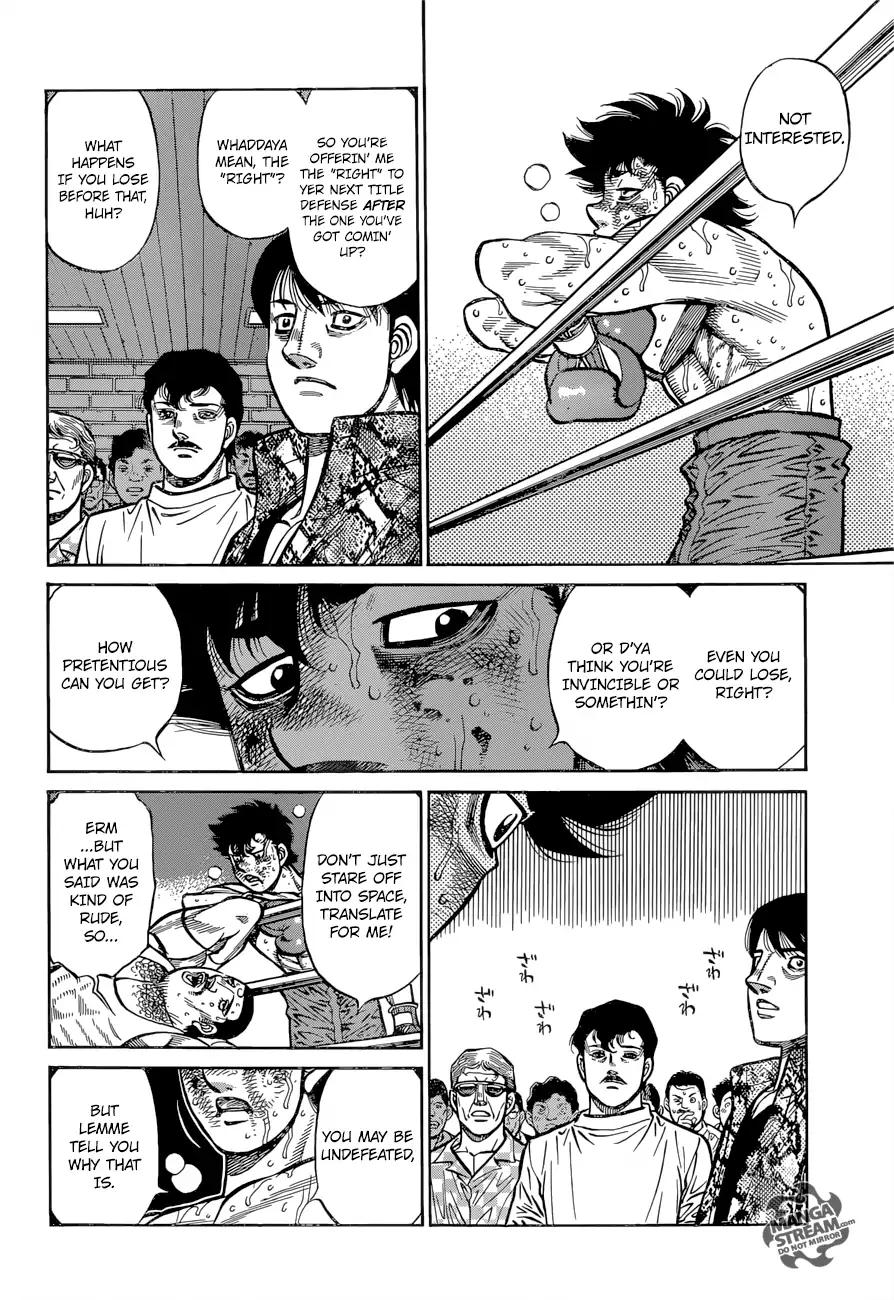 Hajime no Ippo Chapter 1275