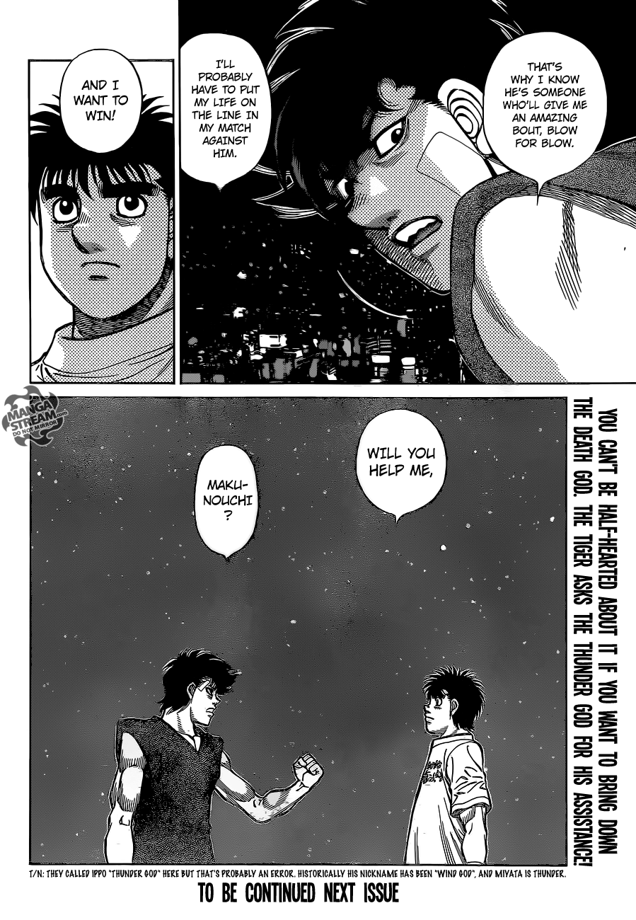 Hajime no Ippo Chapter 1278