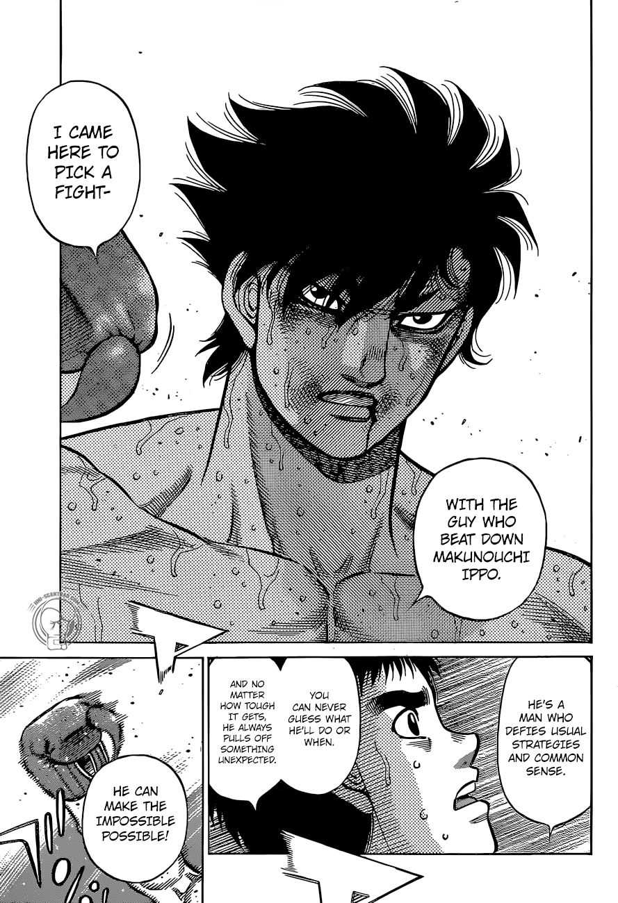 Hajime no Ippo Chapter 1296