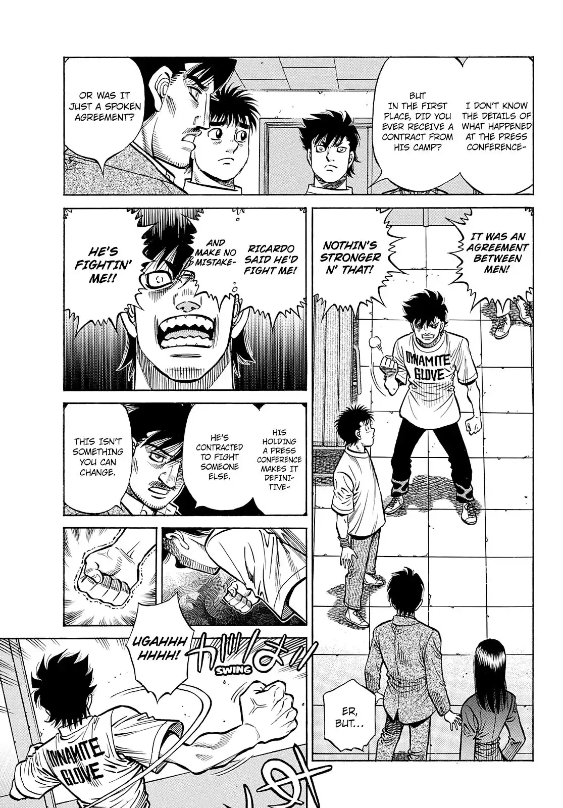 Hajime no Ippo Chapter 1358